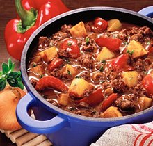 Чили Кон Карне (острая тушеная говядина)