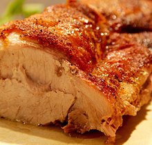 Свиная вырезка в перечном маринаде