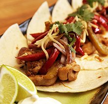 Фахитас с говядиной